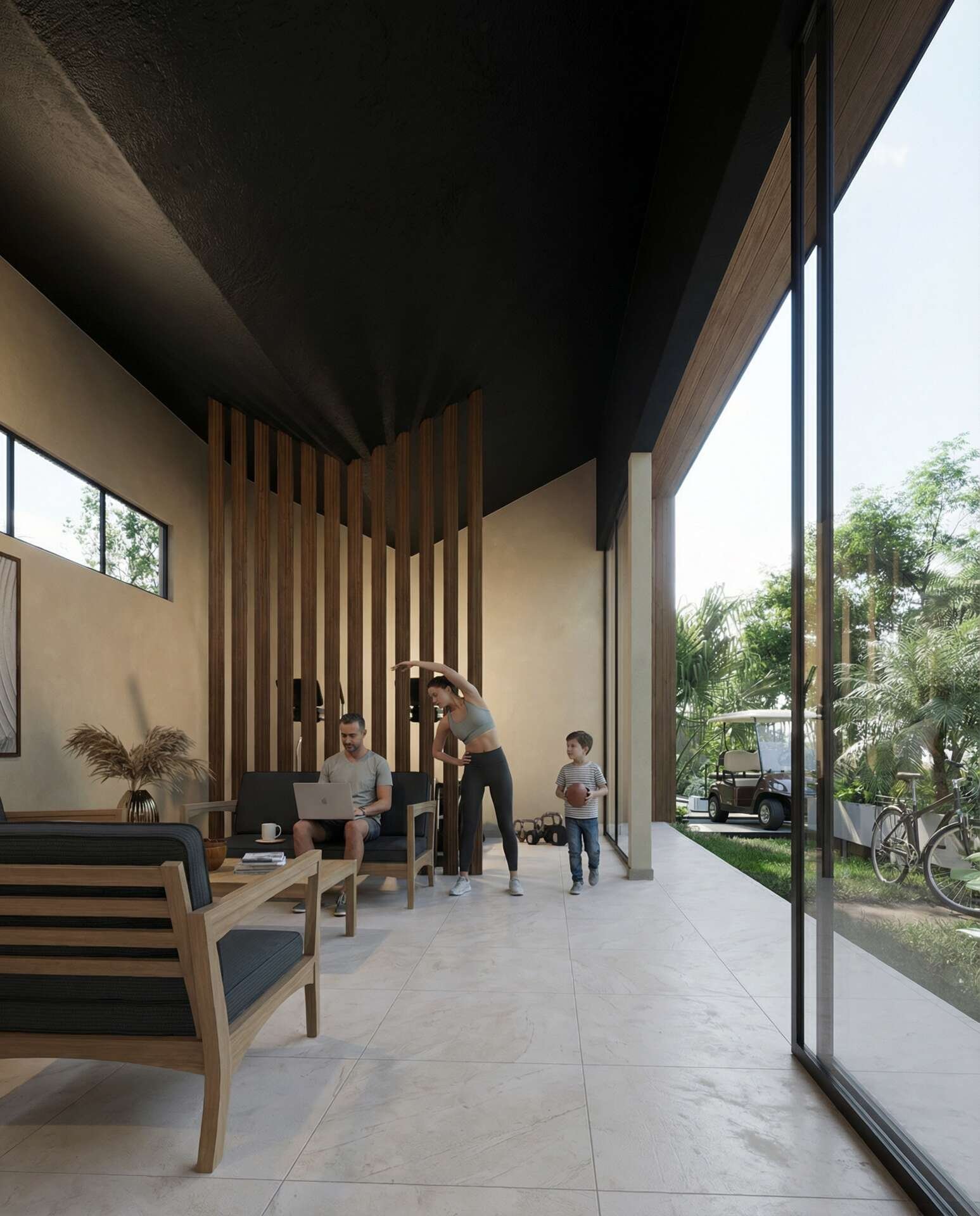 Interior club house